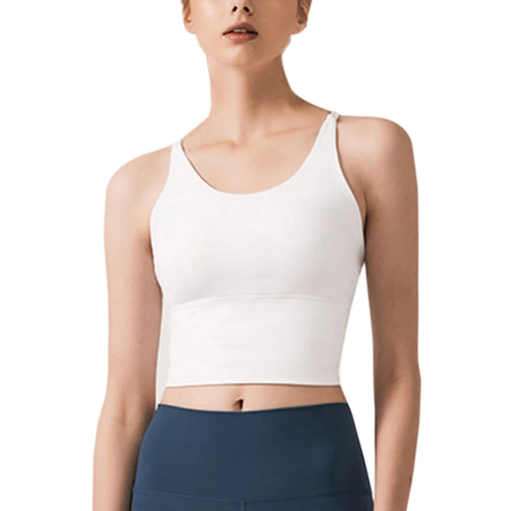

2019 New Women's Summer Tank Top Fitness Workout Yoga Sports Bra Sports Bras Sportswear Accessories White/Red/Black