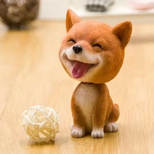 Автомобильные качающиеся головы кивающие собачьи автомобильные аксессуары для приборной панели украшения автомобиля-Стайлинг Авто качающиеся головы украшения-игрушки