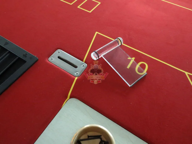 1pc Gamble toke box Accessory Casino Acrylic Money Paddle