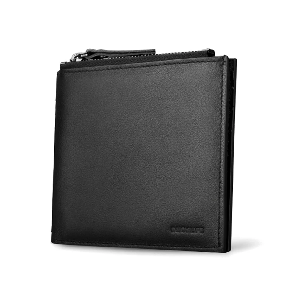 

ZOEY Europe American Style Fashion Men Wallet Genuine Leather Short Carteira