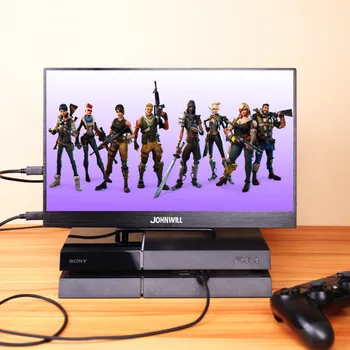 

13.3 inch IPS HD Portable Monitor 2 Type-C USB HDMI Interface Gaming Computer Display 1920*1080 Resolution LED Screen for PS3/4
