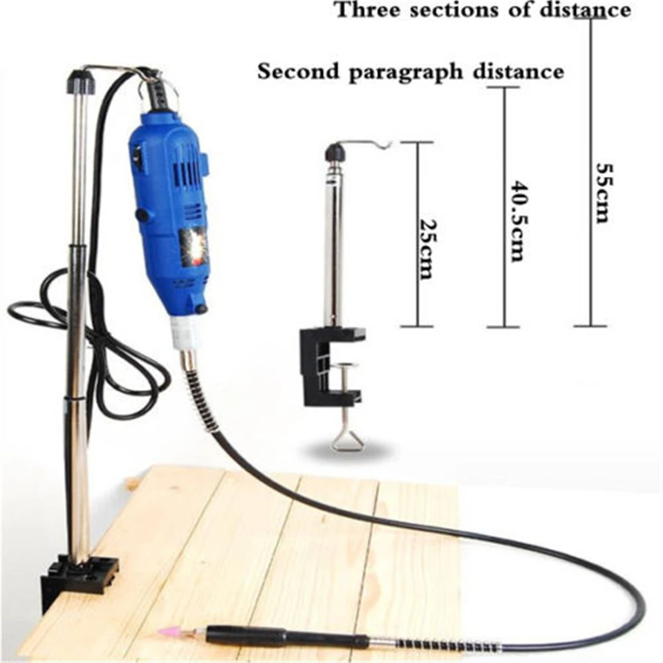 Kopen 2018 HOT Dremel Stand voor Dremel Houder Hanger Met Stand Klem Voor Rotary Tool voor Dremel Accessoires Gratis verzending