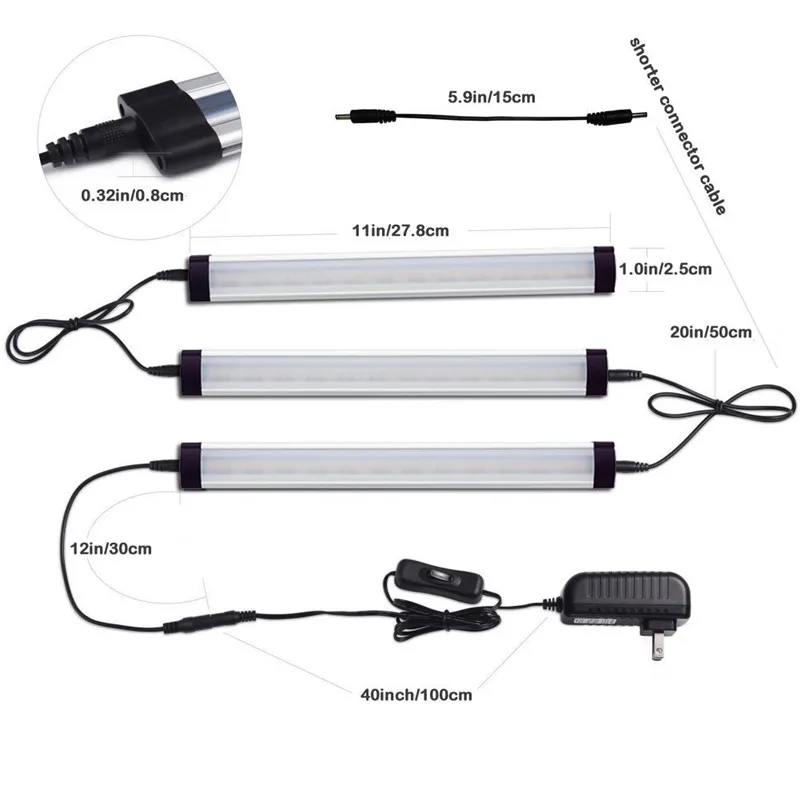 12V LED cabinet light bar03