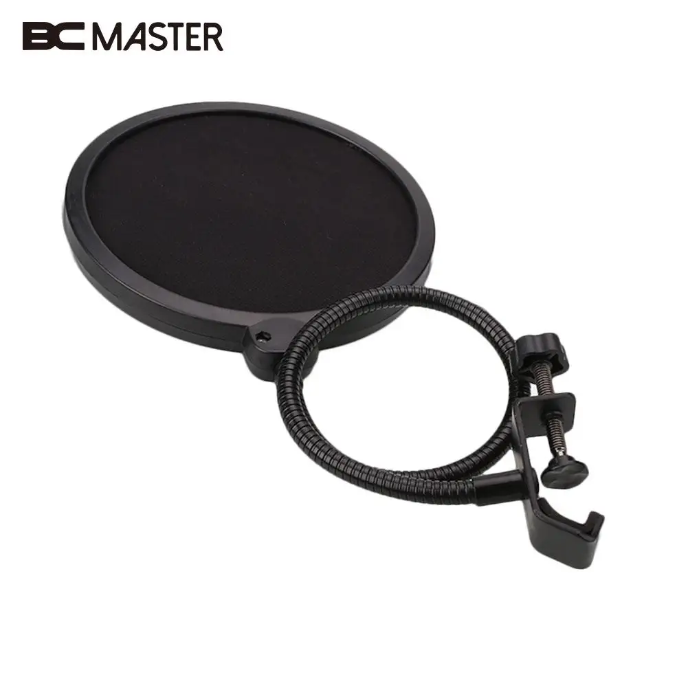 Black New Flexible Microphone Windshield Mic Pop Filter Shield Cover For Speaking Accessories Black New Flexible Microphone Windshield Mic Pop Filter Shield Cover For Speaking Accessories