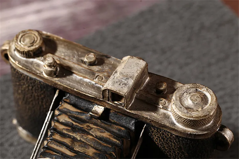 Resina vintage câmera estilo europeu handwork decoração