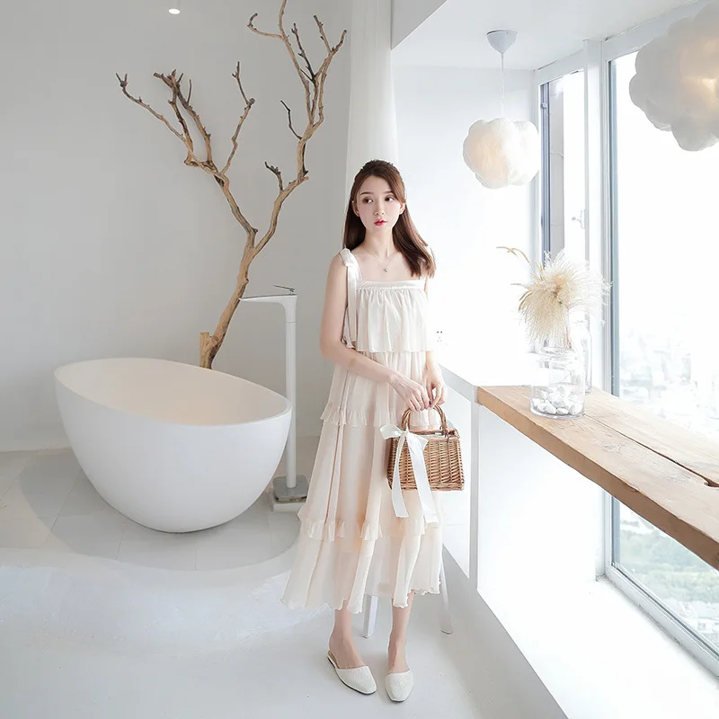 loose mesh dress