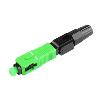 

100pcs Fiber Optic SC/UPC Quick/Fast Connector/Conector de fibra optica rapida