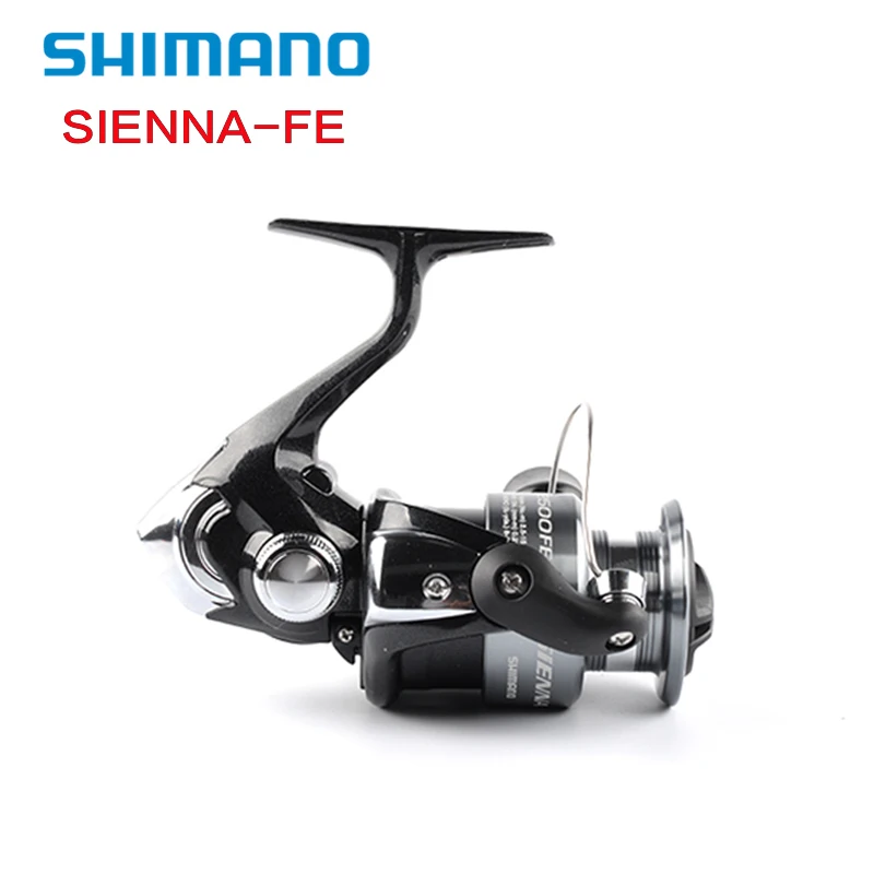 Shimano سيينا fe 1000 2500 4000 غزل الصيد بكرة 1 + 1bb AR-C بكرة السحب الأمامي XGT7 الجسم saltewater الشبوط الصيد بكرة pesca