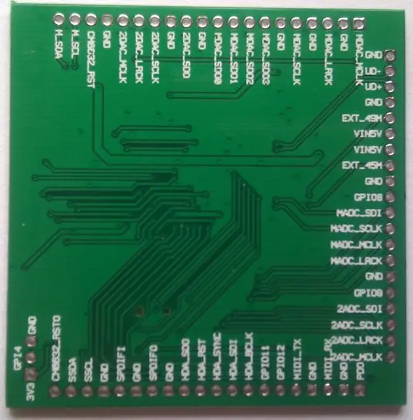 CM6632A полнофункциональная дочерняя карта/USB HiFi интерфейс ЦАП ADC SPDIF MIDI 384K DSD