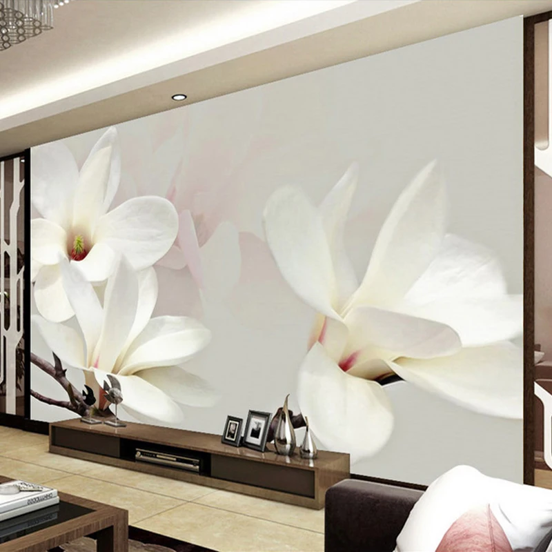Modern-Simple-Fashion-Lily-Flower-Large-Wall-Painting-Custom-Any-Size-3D-Wall-Mural-Wallpaper-Background (2)