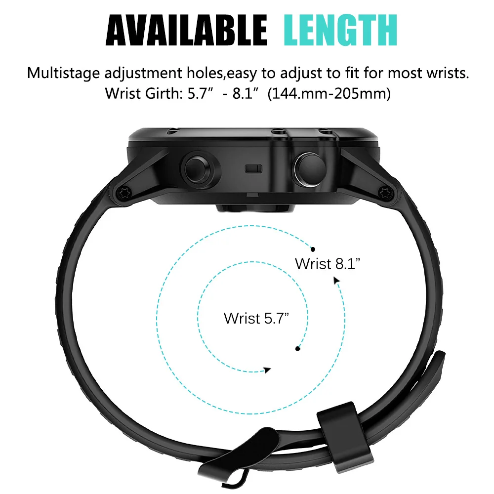 Honecumi For Garmin Fenix 5X Bracelet Black Silicone 26mm Width Watch Strap for Garmin Fenix 3  Fenix 3 HR Band Watchband (6)