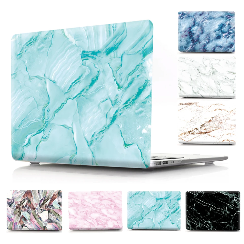 Для MacBook new Pro 15 2017 2018 чехол для сенсорной панели A1707 A1990 мраморный Жесткий ПК mac book |