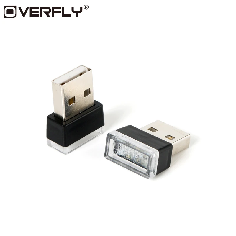 Overfly светодиодный мини USB сигаретный светильник er автомобильный атмосферный