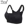 Professional Women Sport Bra Zipper Front Running Yoga Sports Bra Push Up Shockproof Wirefree Crop Top Fitness Vest ► Photo 1/6