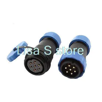 Pair Waterproof Aviation Cable Connector Plug + Socket SD28-7 7 Pin IP68 | Обустройство дома