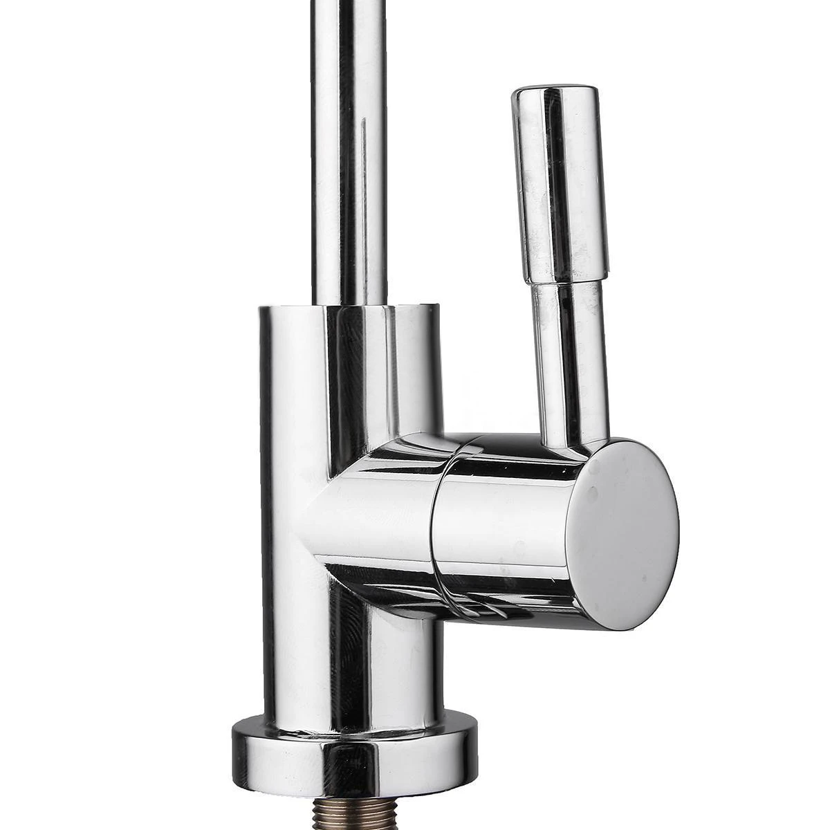 360 Degree Roation Chrome Drinking RO Water Filter Faucet Fit 1/4" Tubing Sink For Daily Life Using