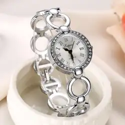 Женская мода Браслет Смотреть Montre Femme Элегантные Женские Часы Кварцевые Часы Reloj Mujer Relogio Feminino