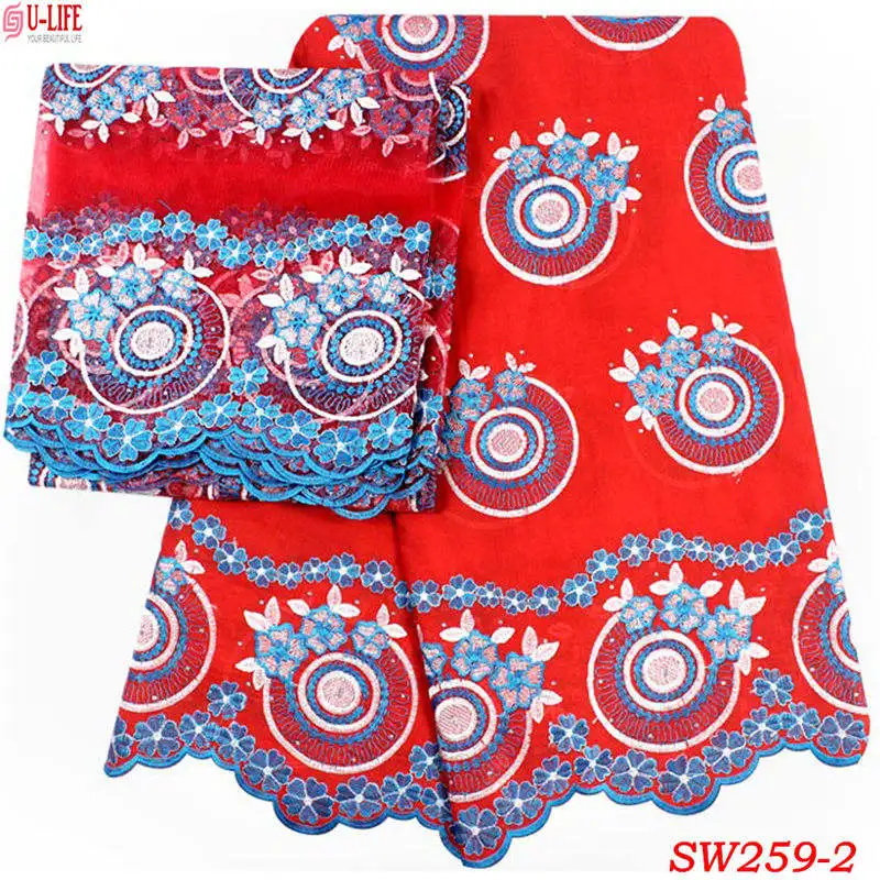 

ulifelace High quality soft African Swiss Voile lace in Switzerland embroidery match French lace for party dress SW-259