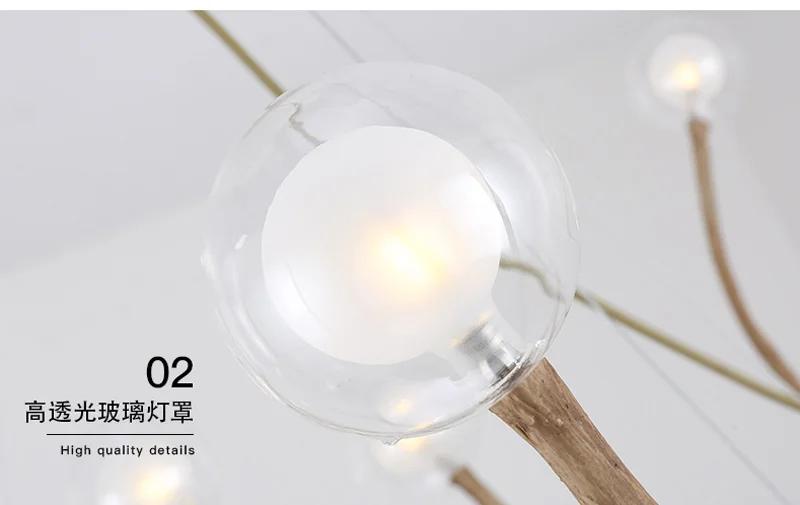 Современный винтажный светодиодный светильник-люстра, дизайнерский светильник, Подвесная лампа из стеклянной смолы, потолочные светильники для кухни