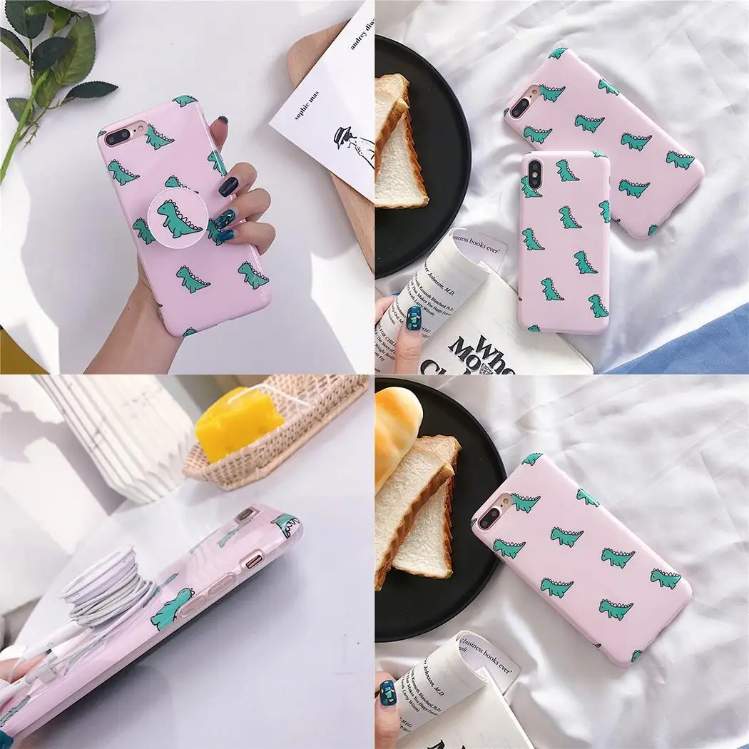 Чехол для телефона с принтом унисекс защитный как чехол держателем iPhone 6/6 P 7/8 p X XR