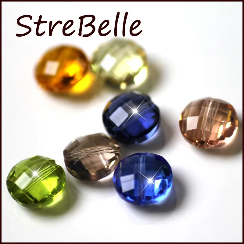 StreBelle Размер 6 мм 8 мм 10 мм выбор Топ AAA круглое Хрустальное стекло бусины для DIY ювелирных изделий