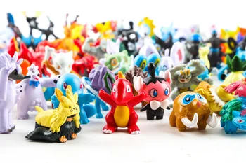 

Hot Selling 100pcs Different Styles Action Figure Model Dolls for Children's Gift Toy 3-5cm