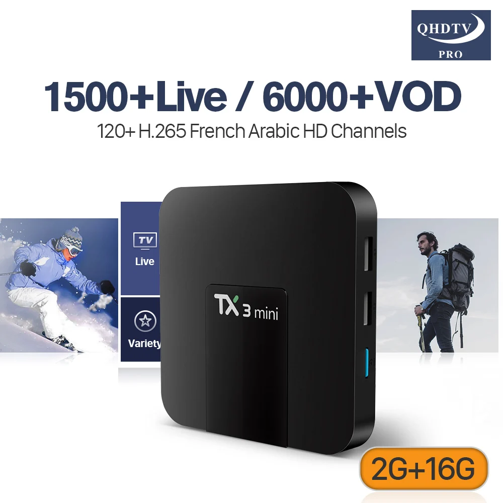 

Box Android IPTV France Arabic Android 7.1 Set Top Box TX3 Mini 2G 16G Subscription IPTV France Italia Algeria Lebanon Germany
