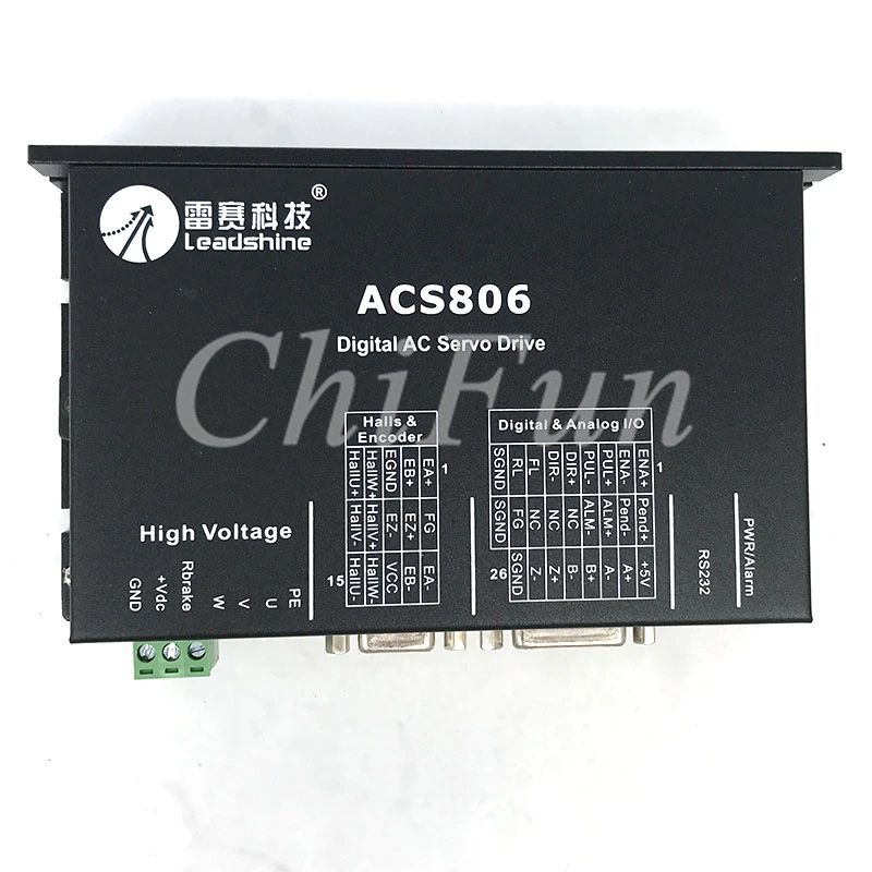 Драйвер бесщеточного серводвигателя Leadshine 400 Вт 3000 об/мин ACS806 + ACM604V60 01 2500 AC