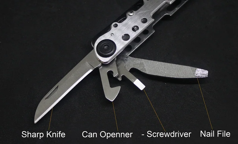 Pocket Knife MultiTool Folding Plier Multifunctional EDC Tools