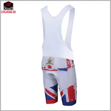 ZM велосипед короткий велосипедный нагрудник Великобритания Национальный флаг culotte ciclismo hombre велосипед mtb велосипед синий мягкий велосипедная одежда