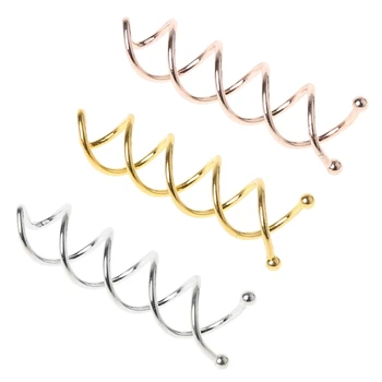 

1 Bag 10pcs Women Hair Clip Bobby Pin Hairs Styling Spiral Spin Screw Twist Barrette Beautiful Look