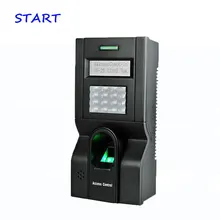 ZK F8 доступа по отпечаткам пальцев Управление и посещаемость времени TCP/IP RS232 и RS485 отпечатков пальцев устройство контроля доступа Linux Системы