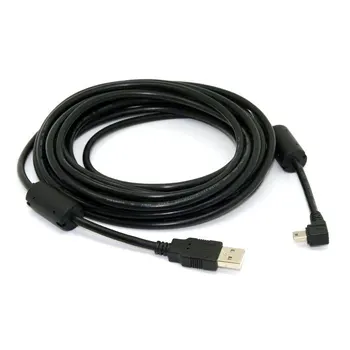 

USB 2.0 Male to Mini USB Mini B Type Left & Right Angled 90 Degree Mini-USB Cable 0.5m 1.8m 5m