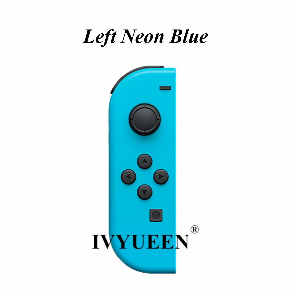 Чехол-накладка IVYUEEN для Kind Switch NS Joy Con с корпусом, зеленый, желтый, розовый, левый/правый джойстик, чехол для контроллера, аксессуары для игр