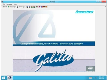 

Landini EPC Galileo v8.0 Multilanguage - Spare parts catalogue for tractors