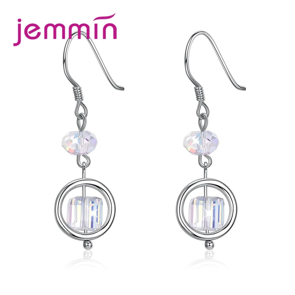 

Lastet Women Trendy Summer Style Long Pendant Earrings For Weddings/ Engagements 925 Sterling Silver Beach Earrings