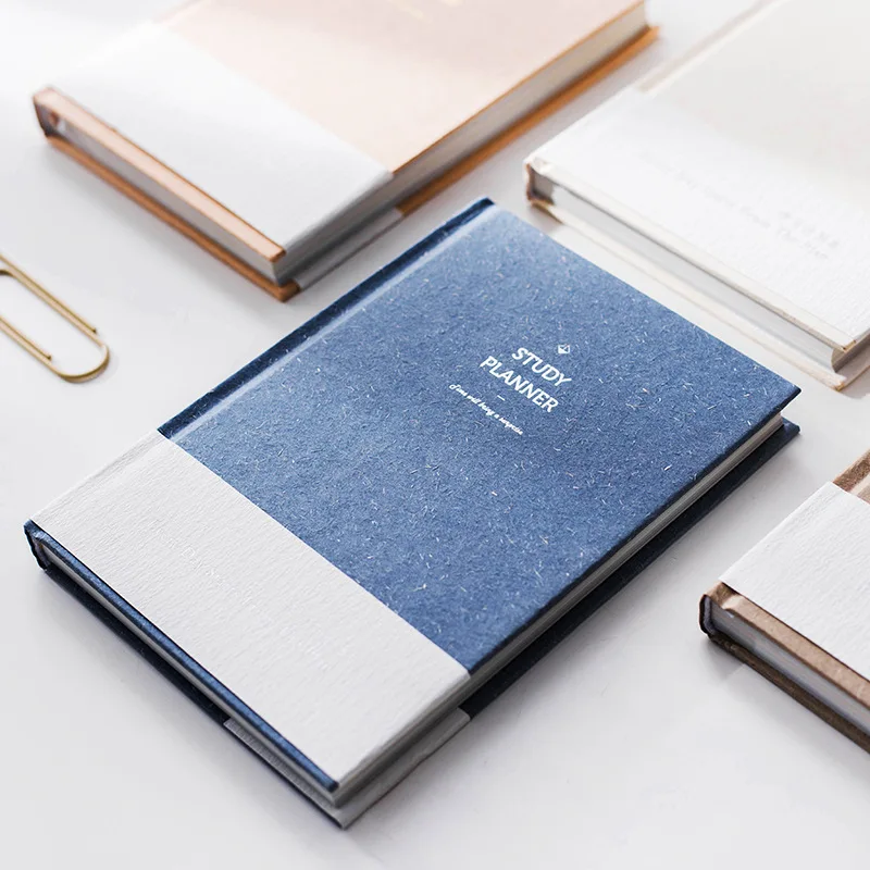 "study Planner" Hard Cover Monthly Weekly Planner Study Agenda Business