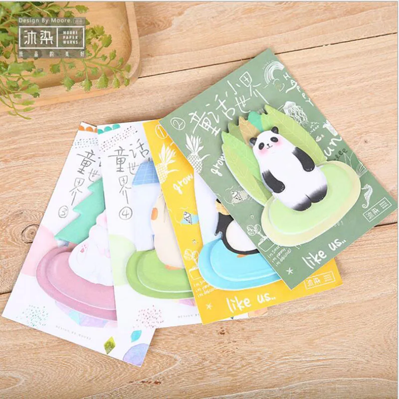 

1 Pieces / Fairy Tale Small World Message With Office Learning Stationery Stickers To Decorate Your Diary And Label Writing