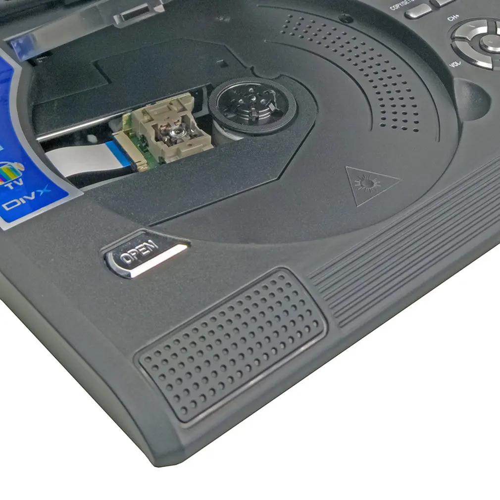 Мультифункциональный 7,8 дюймов HD ТВ Портативный dvd-плеер HD портативный CD ТВ плеер мультимедийный плеер LMD750