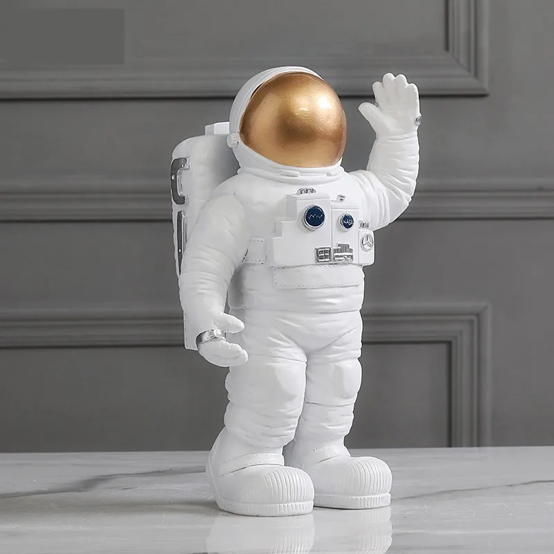 Космический человек, модель космонавта, скульптура, креативная статуя космонавта, мода, Северная Европа, украшения для дома, изделия из смолы, L2700