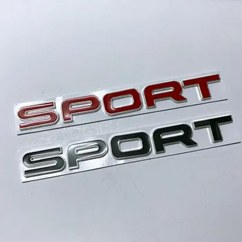 

20X 3D Metal SPORT Car Side Fender Rear Trunk Emblem Badge Sticker Decals for Land Rover Range Rover,Car decorations
