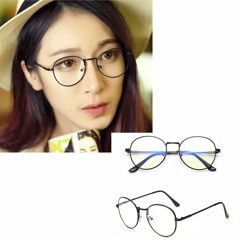Компьютерные очки Oculos de Grau Feminino Armacao, круглые очки, прозрачная Оправа очков для женщин и мужчин