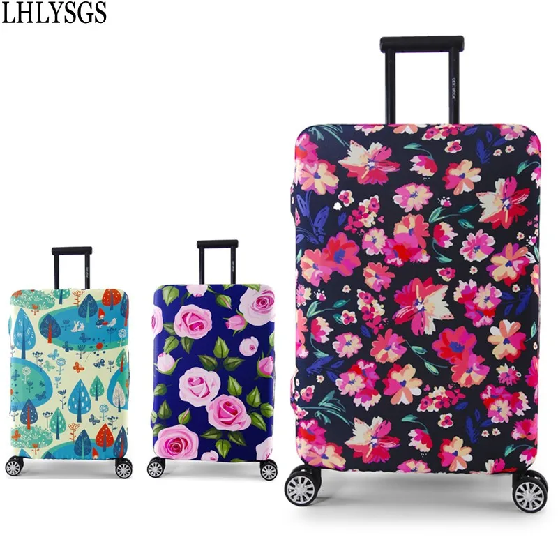 

LHLYSGS Brand Women Travel Luggage Protective Cover Suitcase Elastic Dust Covers Bag Accessories Apply 18 To 32 Inch Products