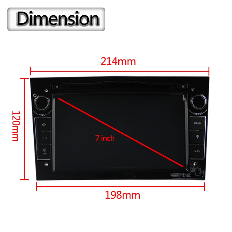 Flash Deal Autoradio Android 8.1 2 DIN DVD GPS for Vauxhall Opel Astra H G J Vectra Antara Zafira Corsa Vivaro Meriva Veda Multimedia Wifi 10