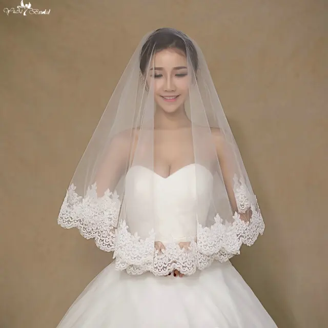 Lzp059 Veil One Layer Vintage Wedding Simple Voile Lzp059 Veil One Layer Vintage Wedding Simple Voile Mariage