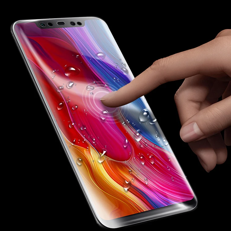2 шт. передняя и задняя Гидрогелевая пленка для Xiaomi Mi 6 8 9 SE Lite Mix 2S Redmi Note 7 мягкая