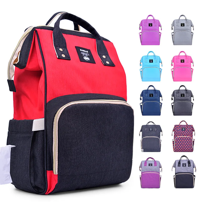 

Backpack Maternity Baby Diaper Bag Large Capacity Waterproof Bag For Wheelchairs Baby Changing Bag Multifunction Care Organizer