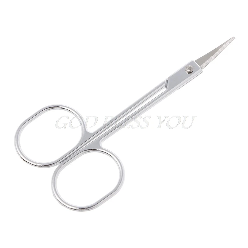 

4 Styles Stainless Steel Small Eyebrow Nose Hair Scissors Cut Manicure Facial Trimming Remover Pedicure Scissors Nail Tool