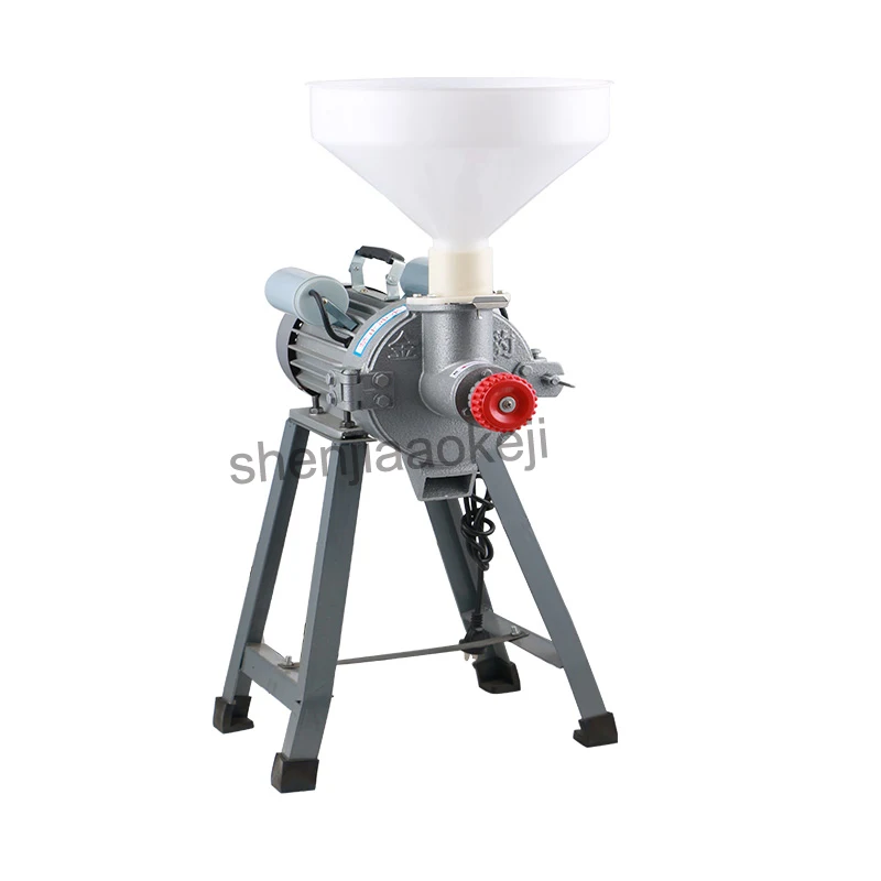 

Household Mute grinding refiner grinding peanut butter mash sauce grinder Multifunctional commercial sesame sauce machine 220v