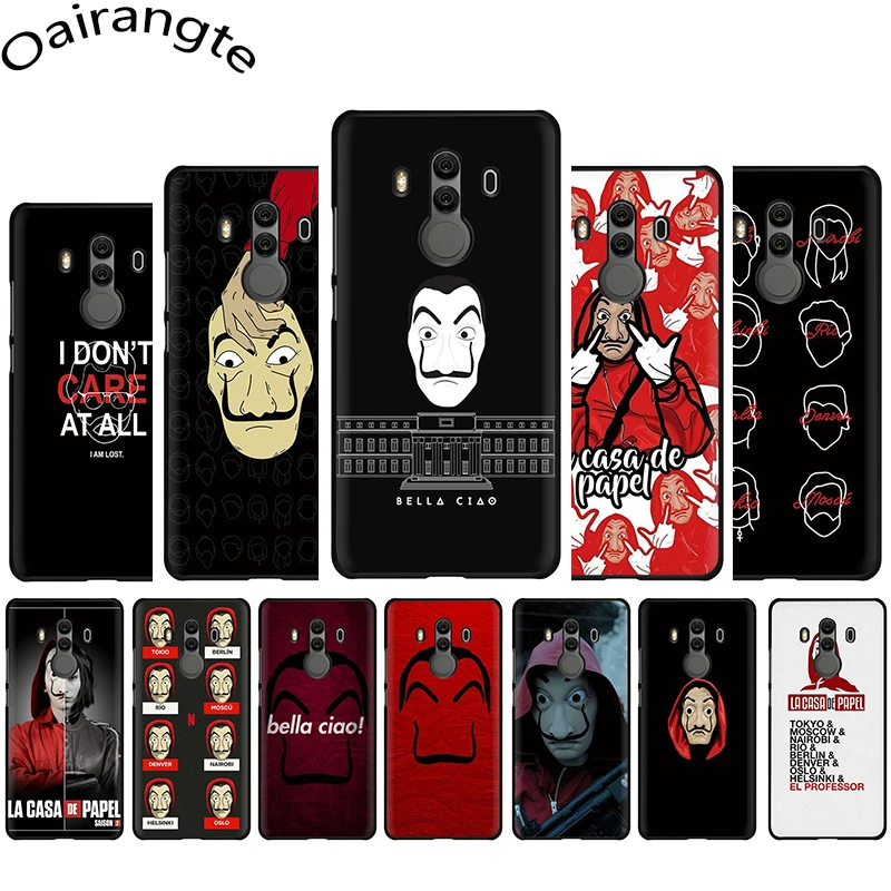 

La Casa De Papel Money Silicone Phone case for Huawei Y5 Y6 Y7 Prime Y9 Mate 10 20 30 Pro Lite Nova 2i 2 Lite 3 3i 4 5i